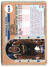 Shaquille O'Neal 1992-93 Fleer NBA Rising Star Golden Magazine Perforated #NNO