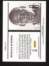 Bismack Biyombo 2012-13 Panini Momentum Momentous Rookies Autographs #73