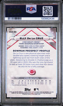 Load image into Gallery viewer, Elly De La Cruz 2023 Bowman Sterling Mini Diamond Refractor #BSP99 /150 PSA 10
