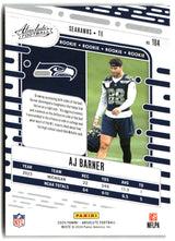 AJ Barner 2024 Panini Absolute Retail #184