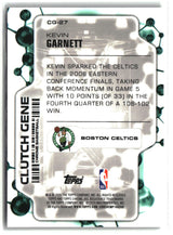 Kevin Garnett 2025-26 Topps Chrome Update Clutch Gene #CG-27