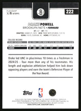Drake Powell 2025-26 Topps #222