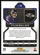 Tylan Wallace 2021 Panini Prizm #356