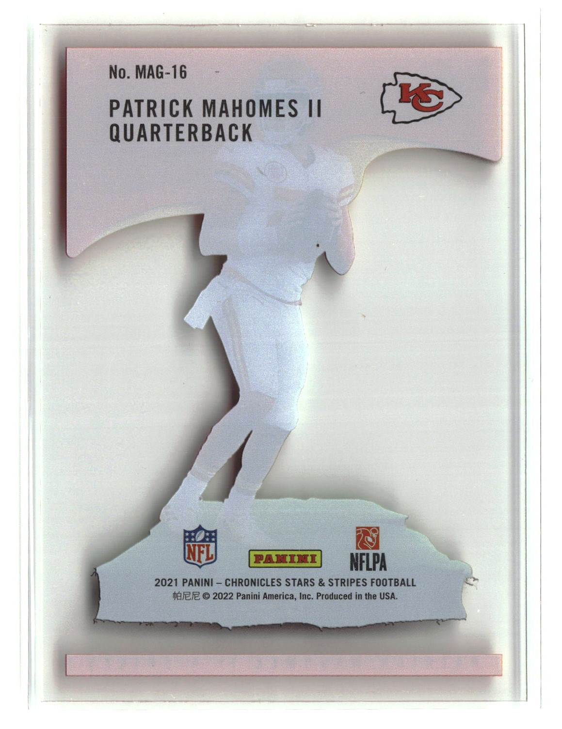 Patrick Mahomes II 2021 Panini Chronicles Magnitude #MAG-16