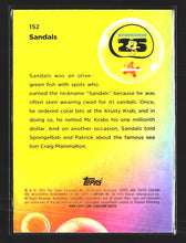 Load image into Gallery viewer, Sandals 2025 Topps Chrome SpongeBob #152

