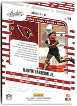Marvin Harrison Jr. 2024 Panini Absolute Retail #104