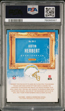 Load image into Gallery viewer, Justin Herbert 2020 Panini Chronicles Gridiron Kings #GK3 PSA 10
