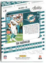 Tua Tagovailoa 2024 Panini Absolute Blue #66