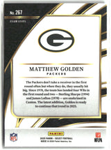 Matthew Golden 2025 Panini Select #267