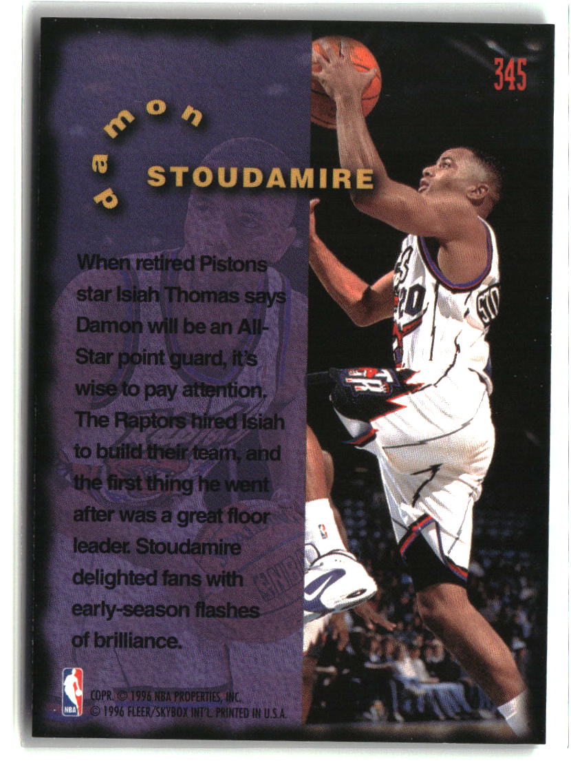 Damon Stoudamire 1995-96 Fleer #345