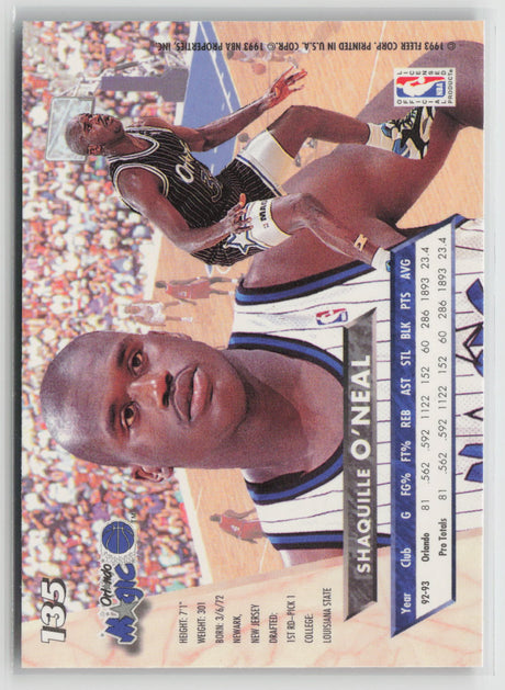 Shaquille O'Neal 1993-94 Ultra #135