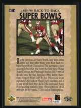Joe Montana 1995 Upper Deck Joe Montana Trilogy #MT15