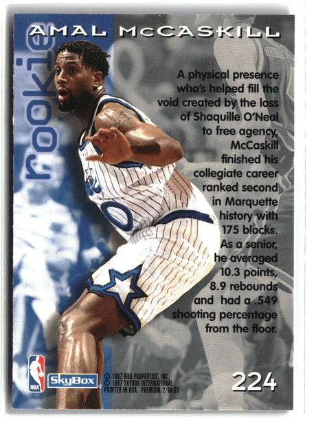 Amal McCaskill 1996-97 SkyBox Premium #224