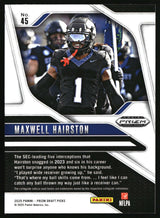 Maxwell Hairston 2025 Panini Prizm Draft Picks #45