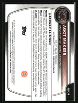 Agot Makeer 2025-26 Bowman Chrome Prospects Reptilian Refractor #BCP-34
