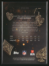 Tyler Warren 2025 Topps Chrome Football Refractor #F15-30