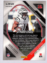Ja'Marr Chase 2025 Panini Prizm Premier Jerseys Purple Pulsar #PJY-JCH