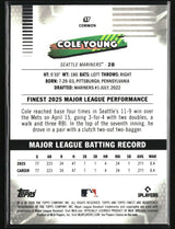 Cole Young 2026 Finest #57