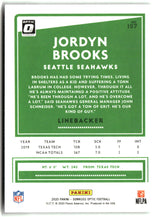 Jordyn Brooks 2020 Donruss Optic #107