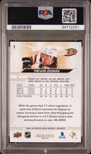 Load image into Gallery viewer, Trevor Zegras 2023 Upper Deck Outburst #1 PSA 10
