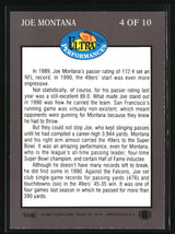 Joe Montana 1991 Ultra Ultra Performances #4