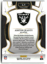 Ashton Jeanty 2025 Panini Select #4