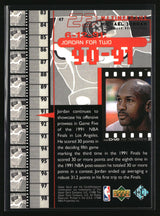 Michael Jordan 1998 Upper Deck Michael Jordan Living Legend #47