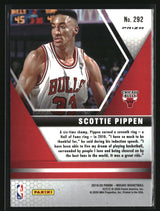 Scottie Pippen 2019-20 Panini Mosaic Silver Prizm #292