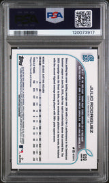 Julio Rodriguez 2022 Topps SP #659 PSA 10