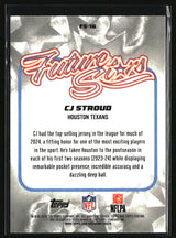 CJ Stroud 2025 Topps Chrome Future Stars #FS-16