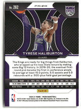 Tyrese Haliburton 2020-21 Panini Prizm Red Ice Prizms #262