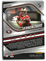 Vernon Davis 2025 Panini Prizm Lazer #39