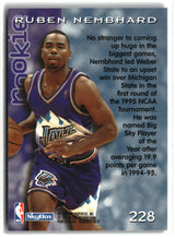 Ruben Nembhard 1996-97 SkyBox Premium Star Rubies #228