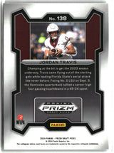 Jordan Travis 2024 Panini Prizm Draft Picks #138