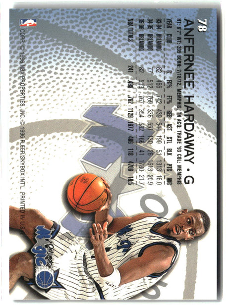 Anfernee Hardaway 1996-97 Fleer #78