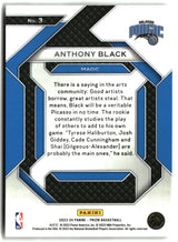 Anthony Black 2023-24 Panini Prizm Emergent #3