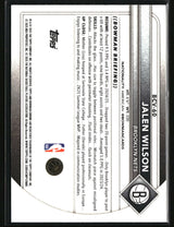 Jalen Wilson 2025-26 Bowman Chrome Reptilian Refractor #BCV-60