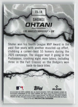 Shohei Ohtani 2026 Bowman Electric Sluggers #ES-18