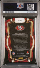 Load image into Gallery viewer, Brock Purdy 2022 Panini Select Die Cut Orange Prizm #213 /199 PSA 9
