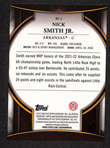Nick Smith Jr. 2022-23 Bowman University Chrome Bowman Invicta #BI-2