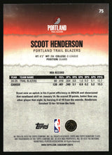 Scoot Henderson 2025-26 Topps Signature Class #75