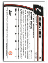 Brendan Sorsby 2024 Bowman University Chrome Refractor #26