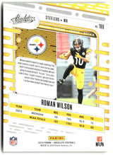 Roman Wilson 2024 Panini Absolute Retail #169