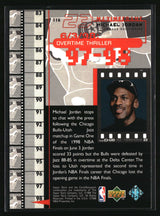 Michael Jordan 1998 Upper Deck Michael Jordan Living Legend #116