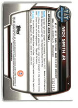 Nick Smith Jr. 2022-23 Bowman University Chrome Fuchsia Mini-Diamond #1 #/150