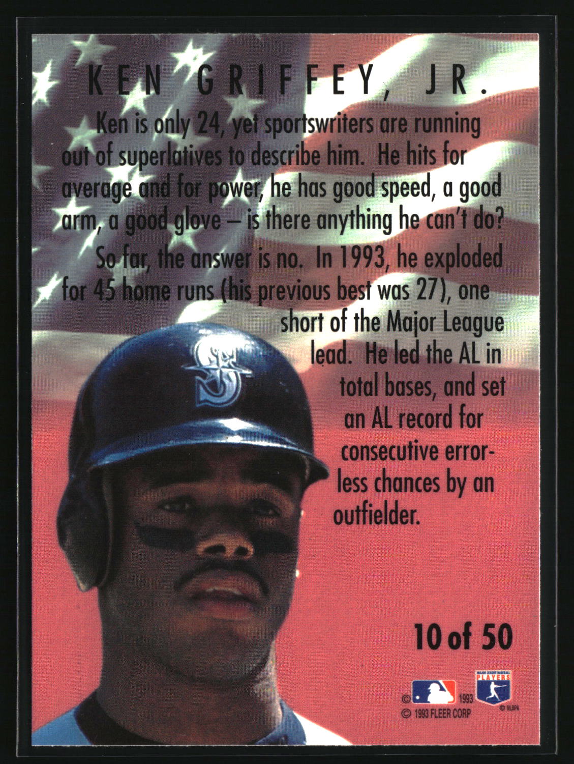Ken Griffey, Jr. 1994 Fleer All-Stars #10