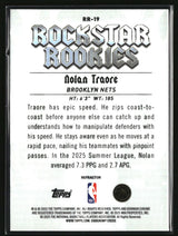 Nolan Traore 2025-26 Bowman Rockstar Rookies Refractor #RR-19