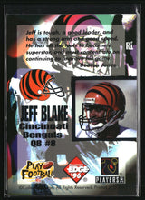 Jeff Blake 1996 Collector's Edge Ripped #R1