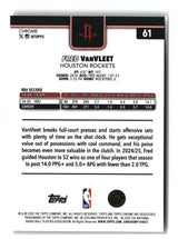 Fred VanVleet 2025-26 Topps Chrome Update Prism Refractor #61