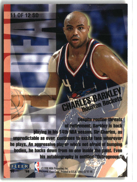 Charles Barkley 1997-98 Ultra Sweet Deal #11 SD